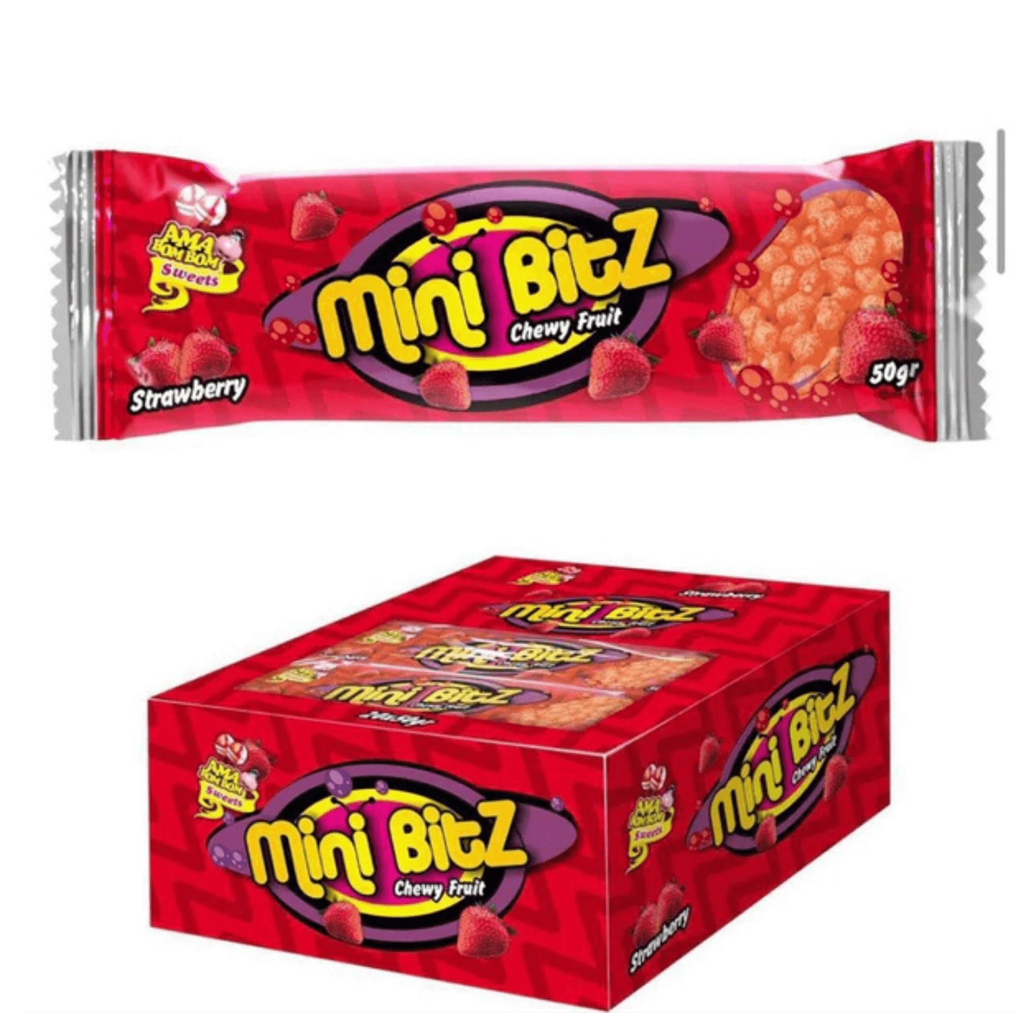 Mini BitZ Chewy Strawberry