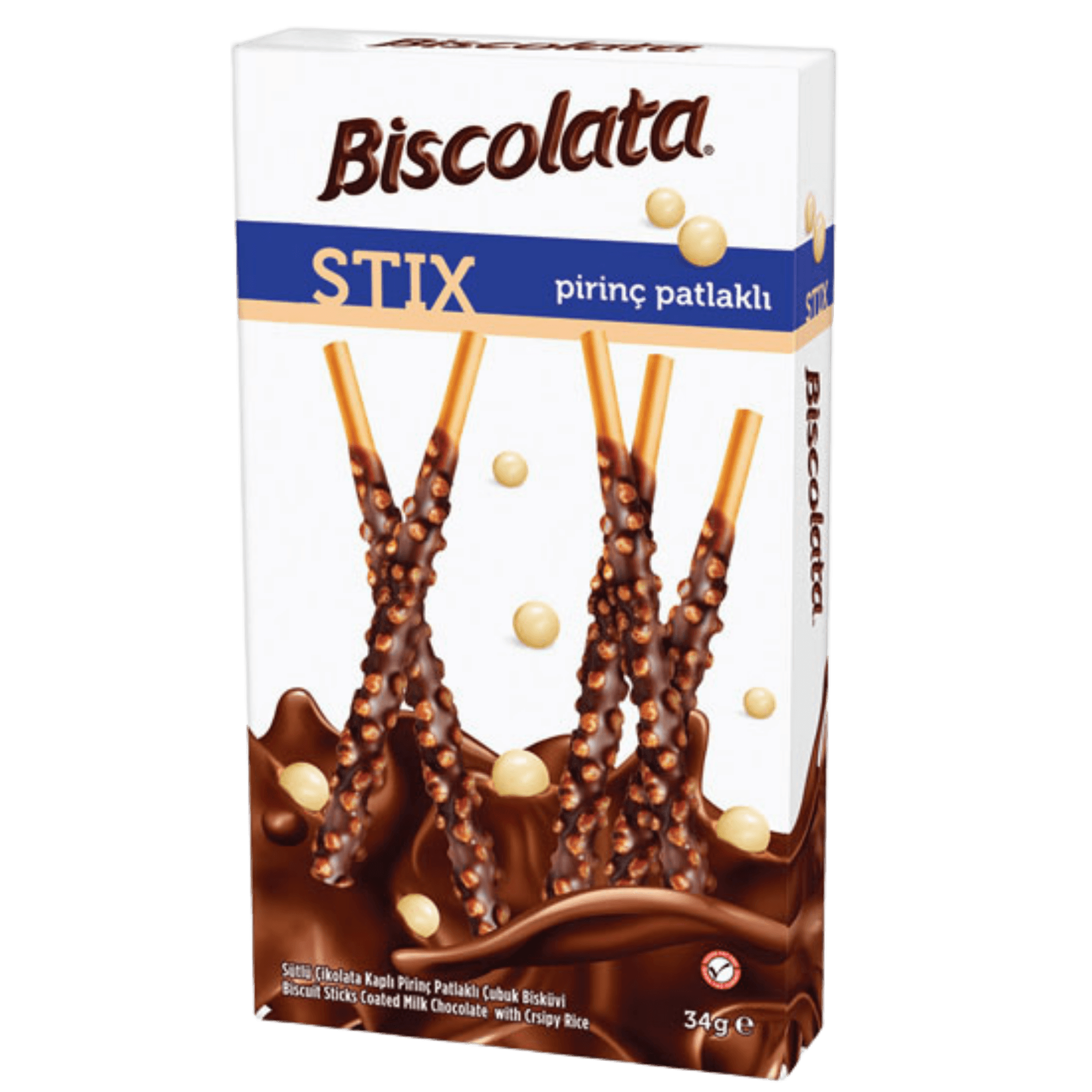 Biscolata Stix Crispy Rice Choc Sticks