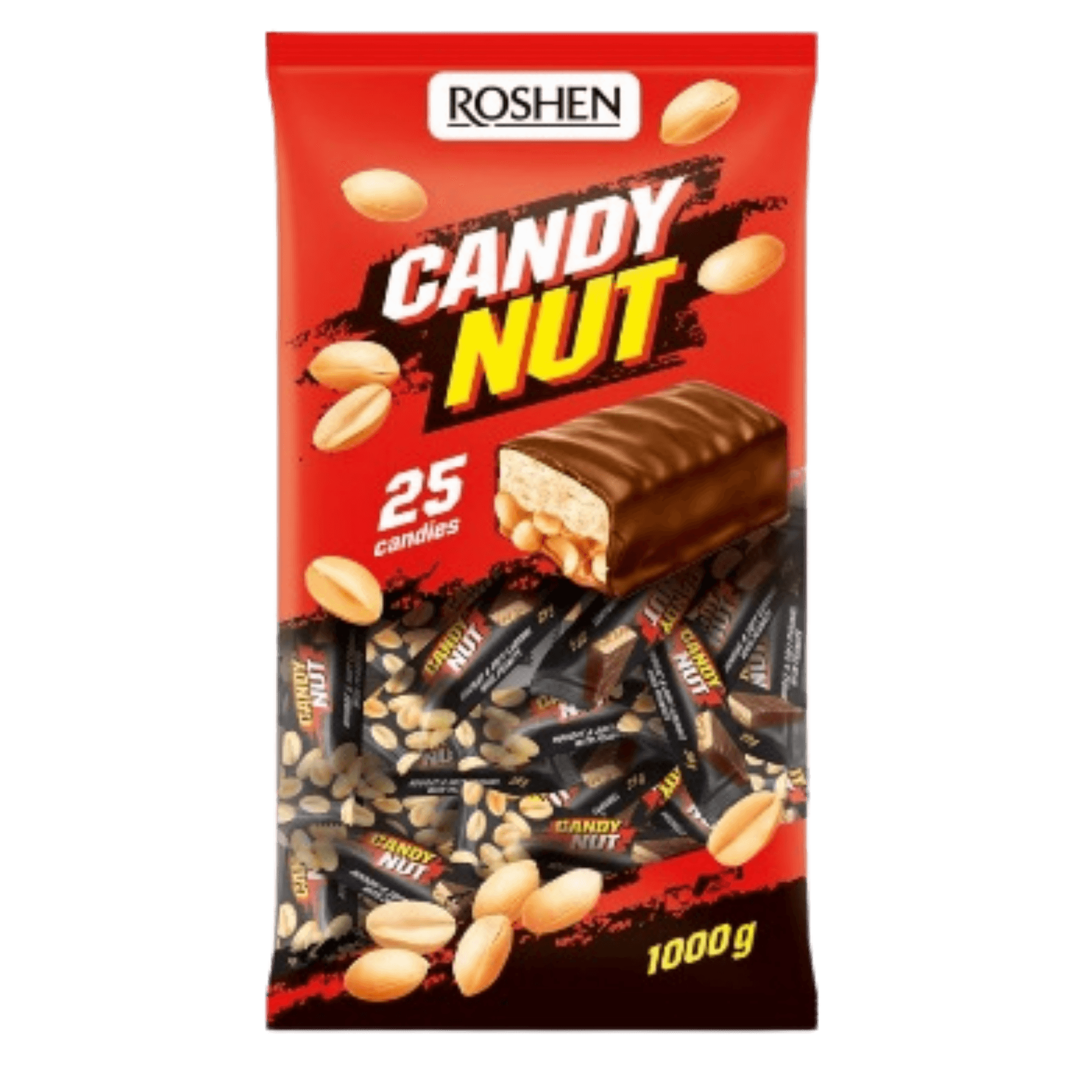 Roshen Candy Nut Chocolate Bar