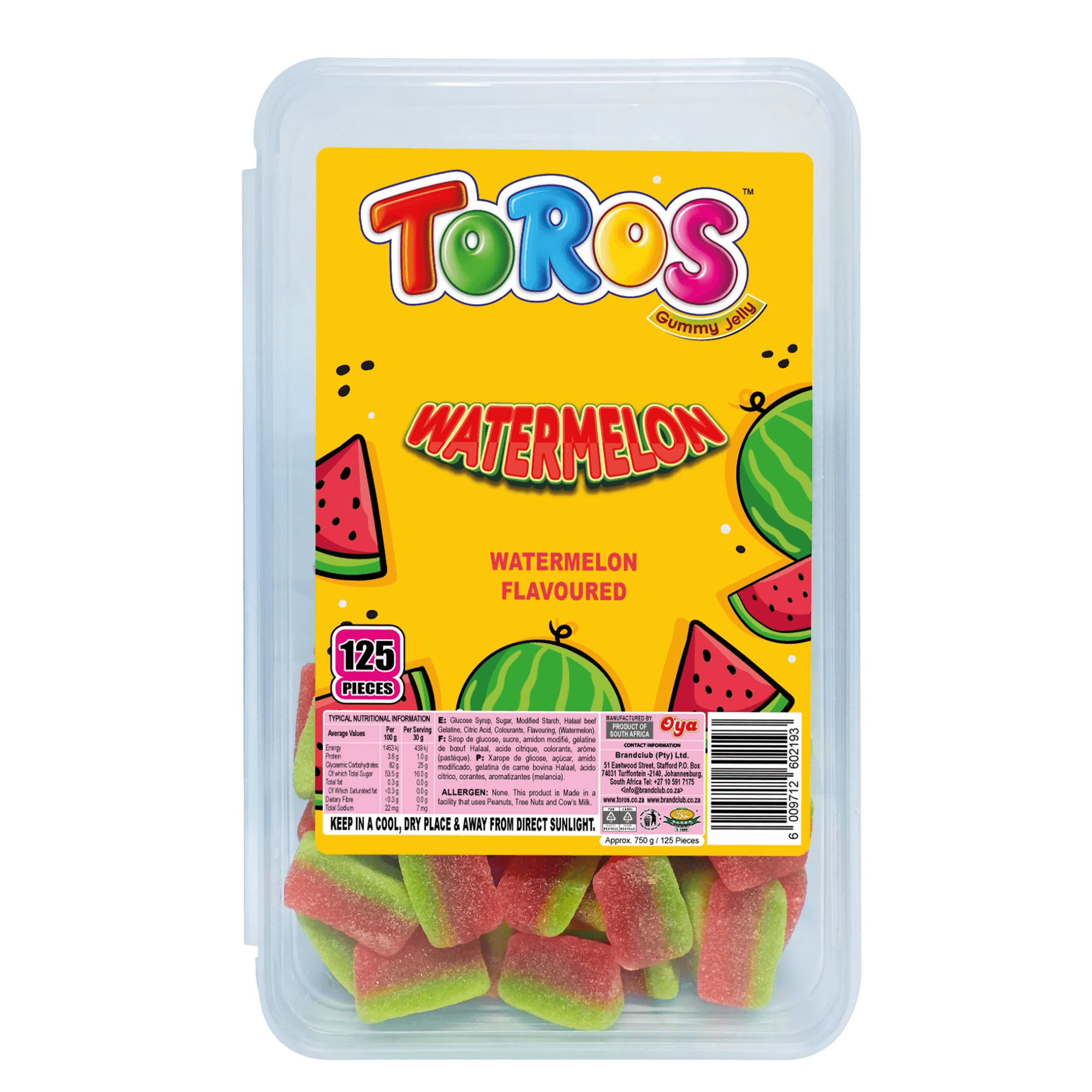 Toros Watermelon Gummies