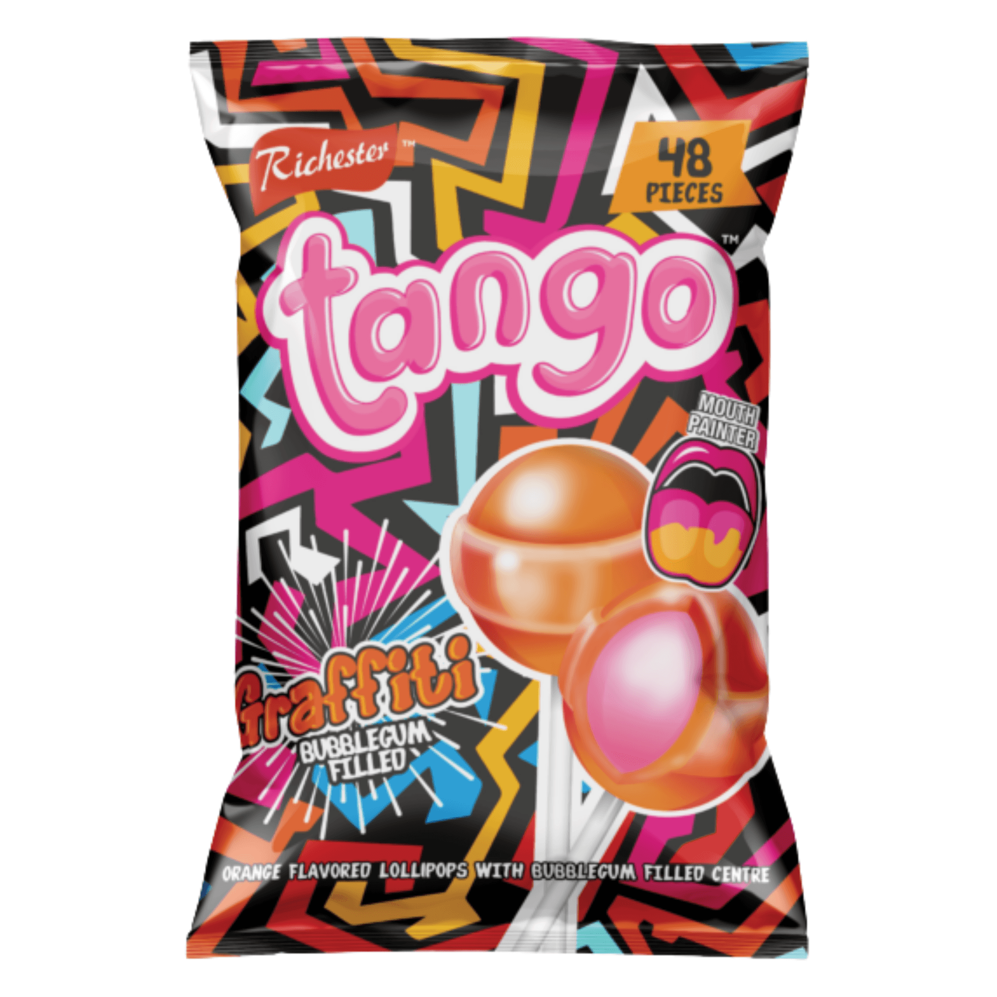 Tango Graffiti Bubblegum Filled