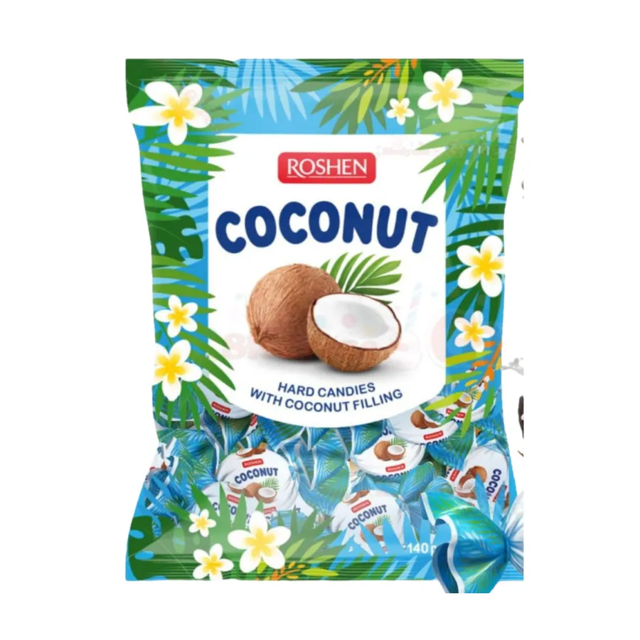 Roshen Coconut Hard Candies