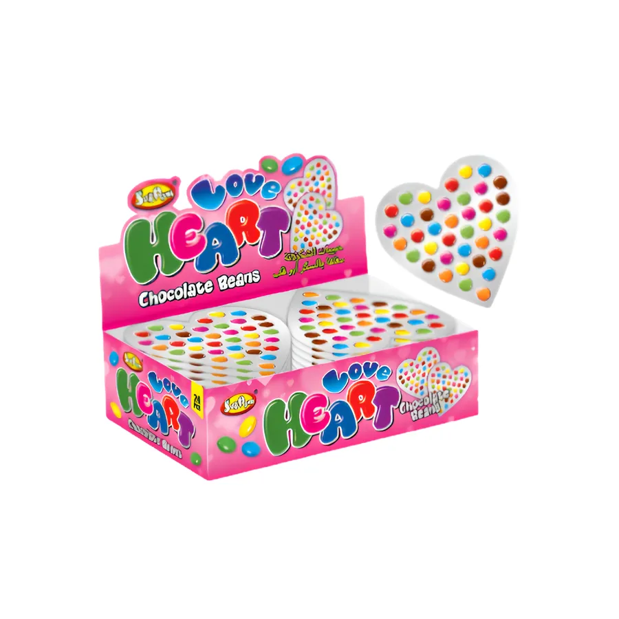 Choc Beans Love Heart