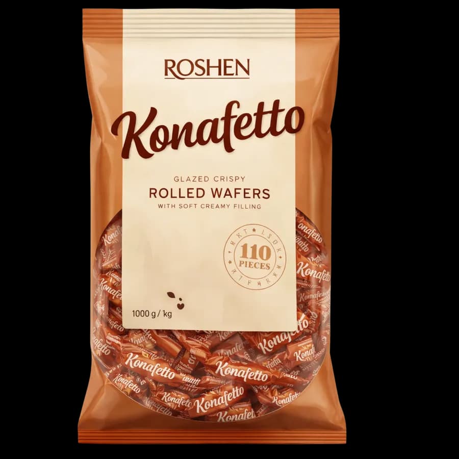 Roshen Konafetto Rolled Wafers