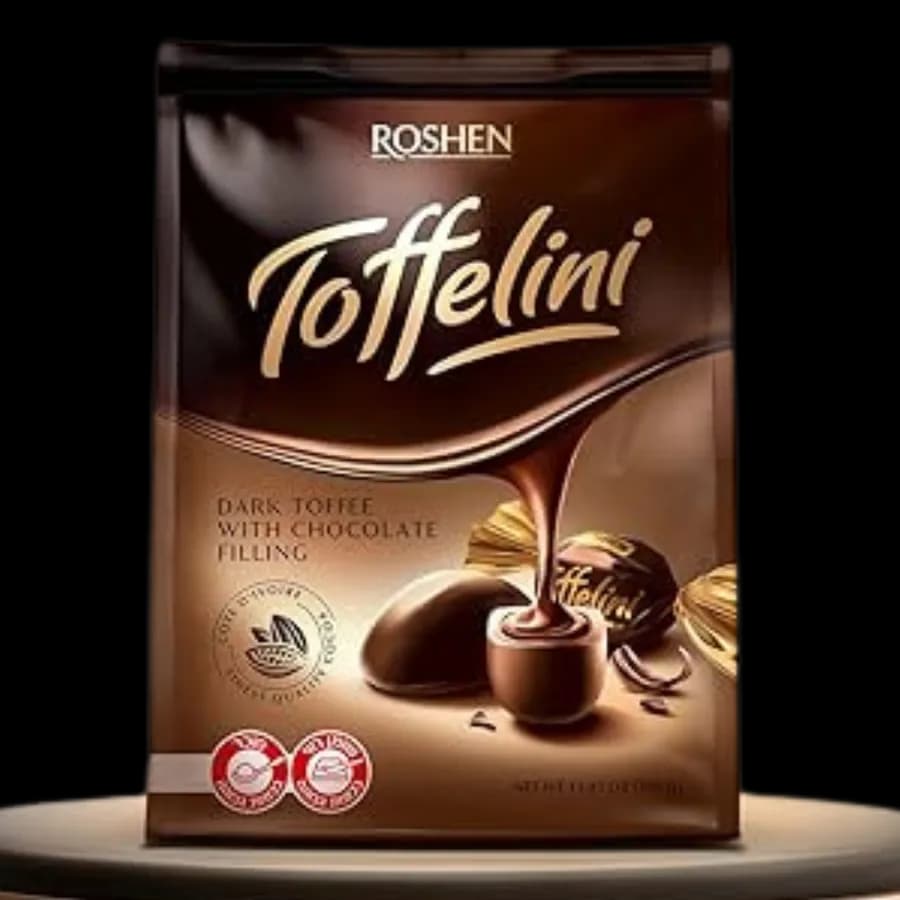 Roshen Toffelini Dark Toffee