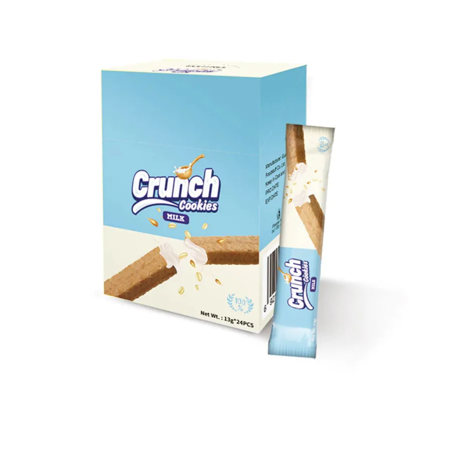 Crunch Cookies Milk