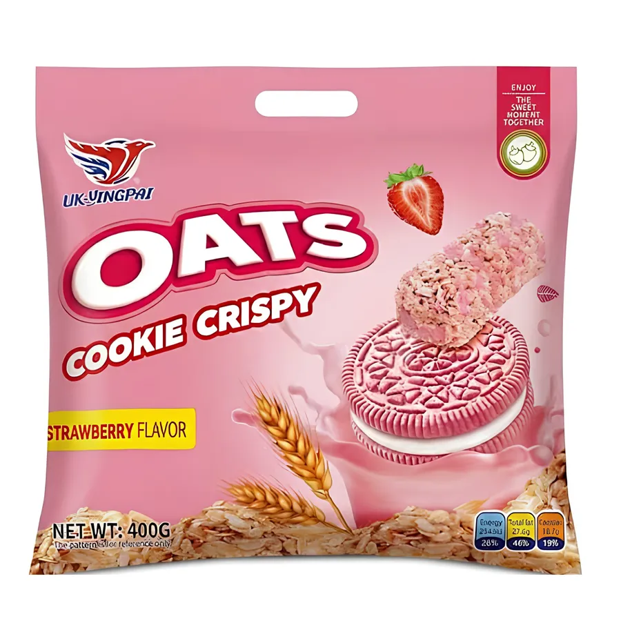Oats Cookie Crispy Strawberry