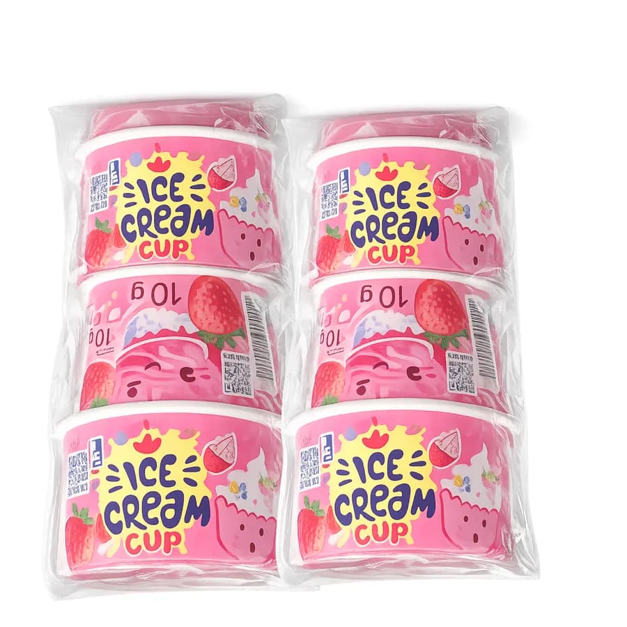 Strawberry Ice Cream Cup