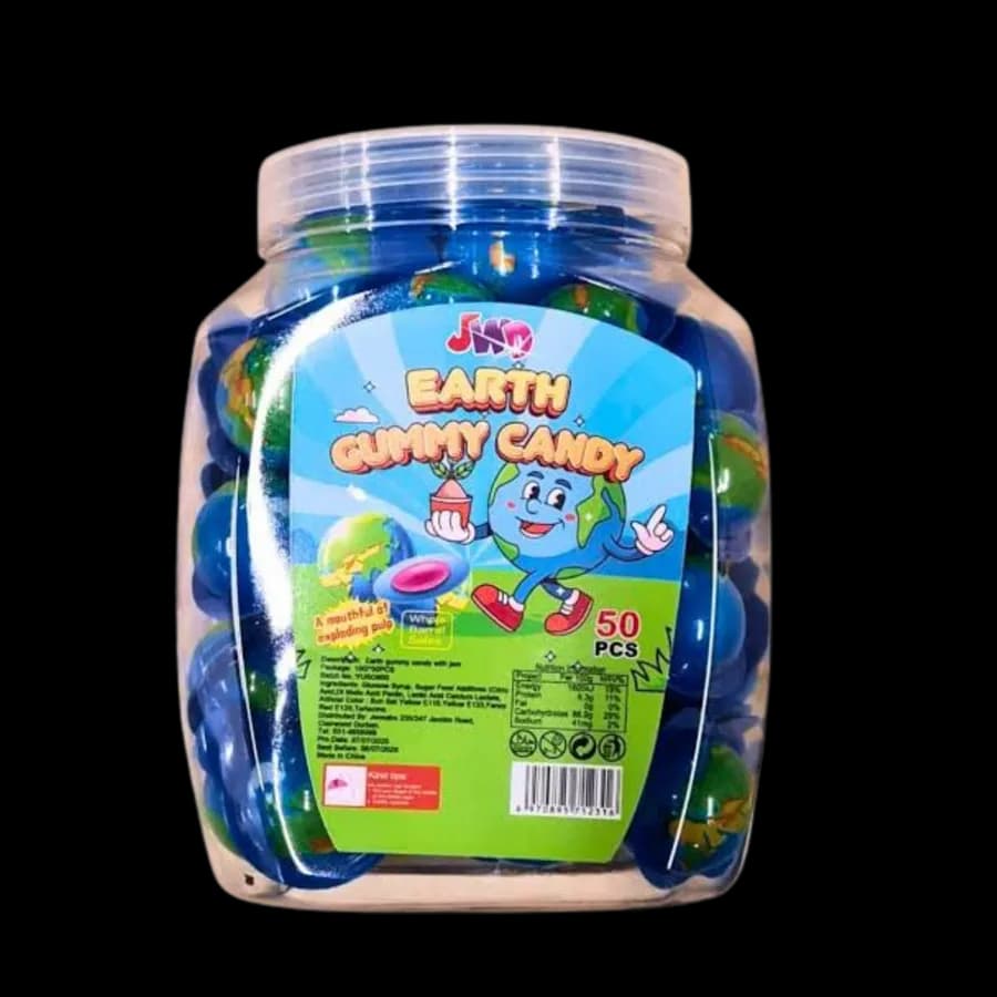 Earth Gummy Candy With Jam
