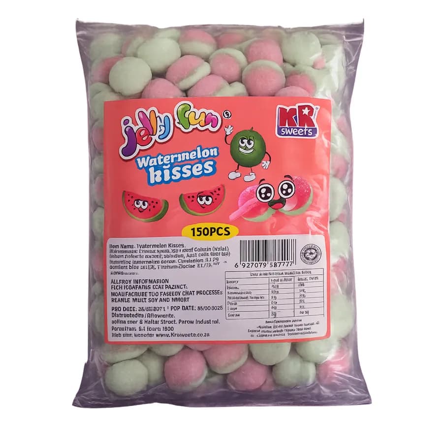 Jelly Fun Watermelon Kisses