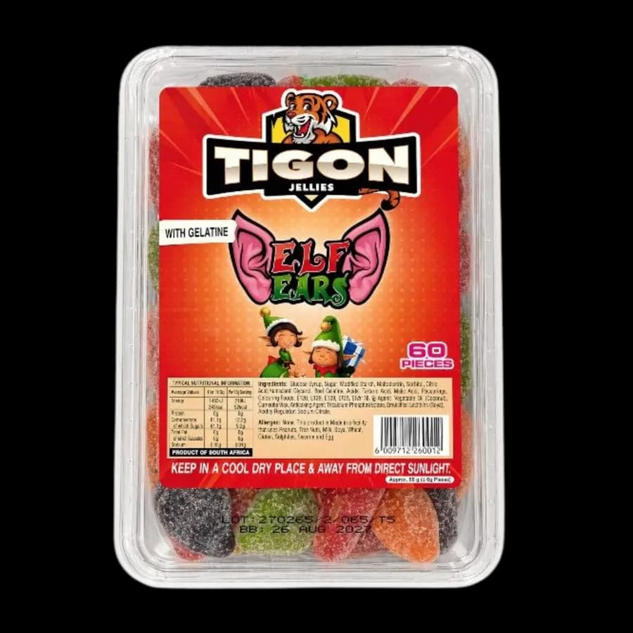 Tigon Elf Ears Tub 60pcs