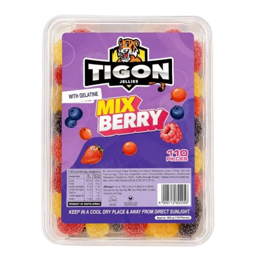 Tigon Mix Berry Tub 110pcs