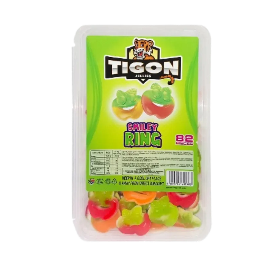 Tigon Smiley Ring Tub 82pcs
