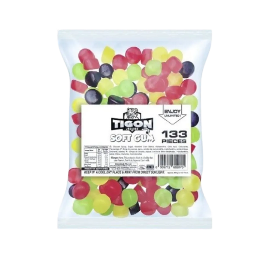 Tigon Soft Gum 133pcs