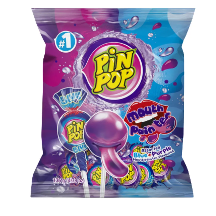 Pin Pop Mouth Painter Blue+Purple