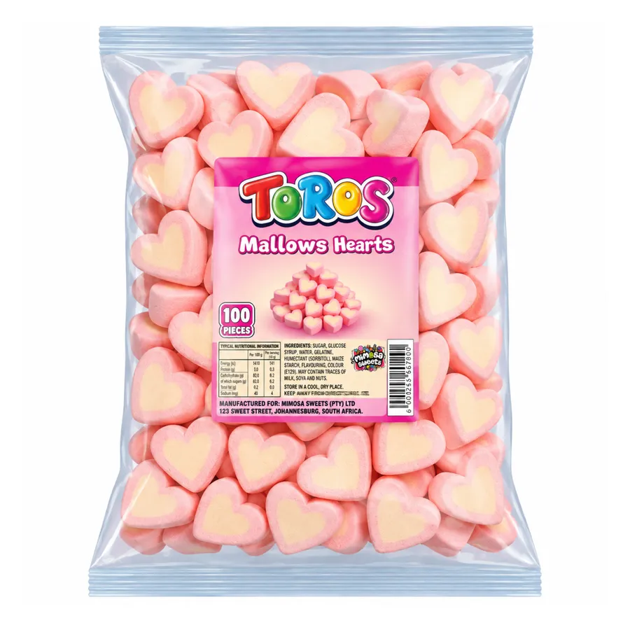 Toros Mallows Hearts