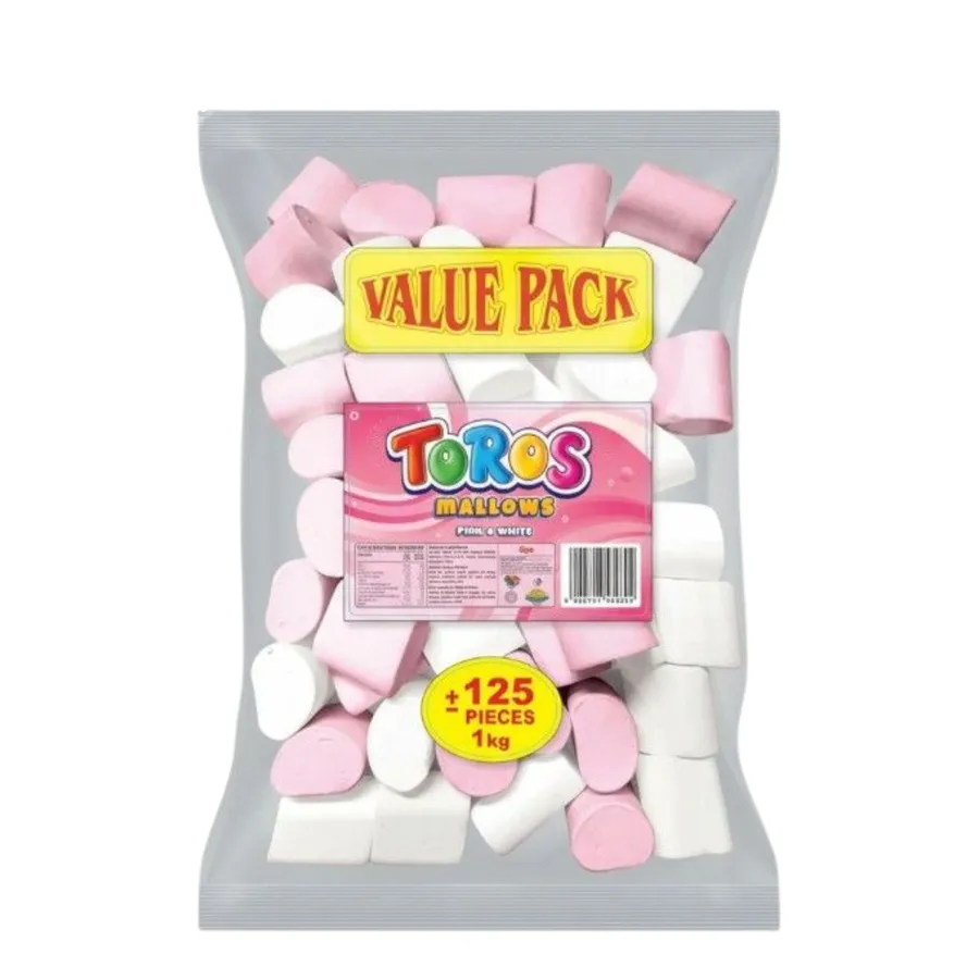 Toros Mallows Pink & White