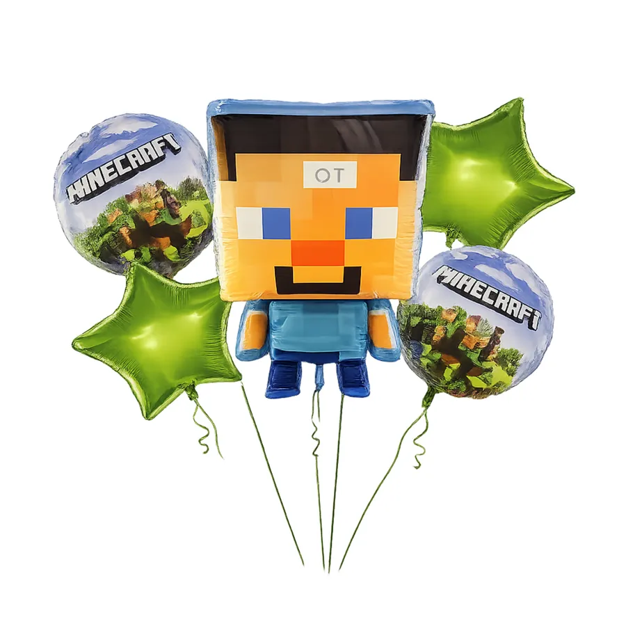 Minecraft Foil Balloon